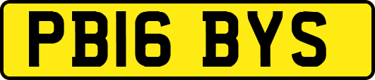 PB16BYS