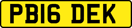 PB16DEK