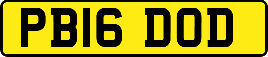 PB16DOD