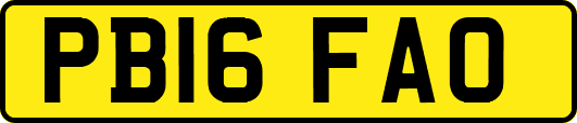 PB16FAO