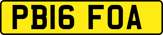PB16FOA