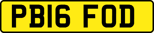PB16FOD