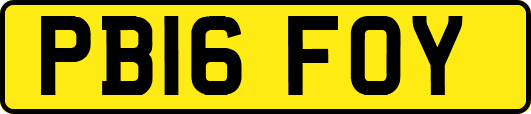 PB16FOY