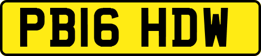 PB16HDW