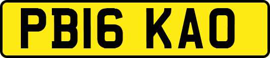 PB16KAO