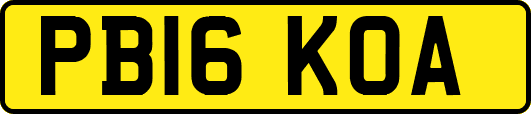 PB16KOA