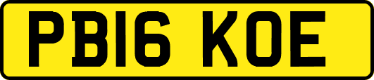 PB16KOE