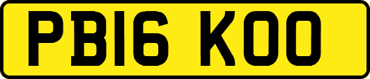 PB16KOO