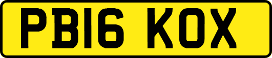 PB16KOX