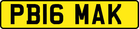 PB16MAK