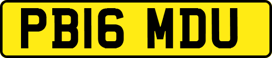 PB16MDU