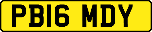 PB16MDY