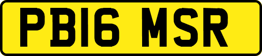 PB16MSR