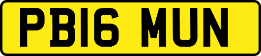 PB16MUN