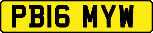 PB16MYW