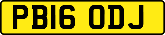 PB16ODJ