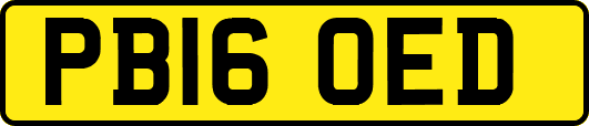 PB16OED