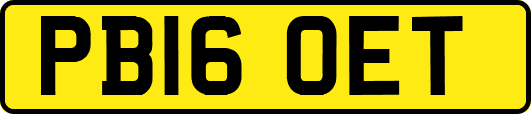 PB16OET