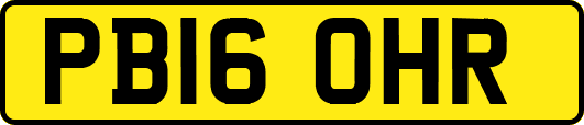 PB16OHR