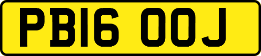 PB16OOJ