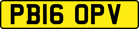 PB16OPV