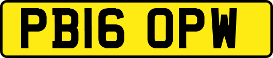 PB16OPW