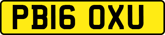 PB16OXU