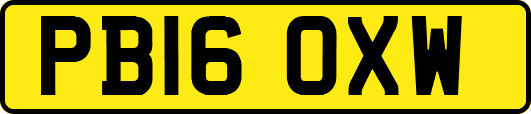 PB16OXW