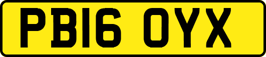 PB16OYX