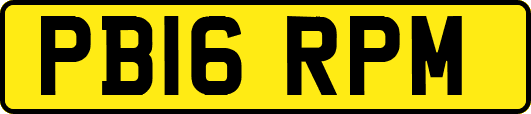 PB16RPM