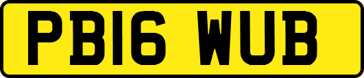 PB16WUB