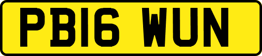 PB16WUN