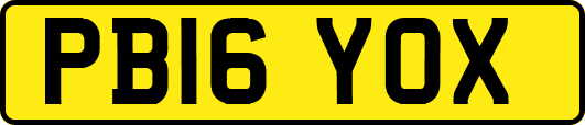 PB16YOX