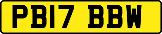 PB17BBW