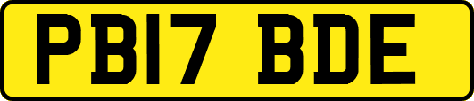PB17BDE