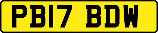 PB17BDW