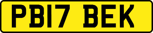 PB17BEK