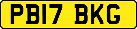 PB17BKG