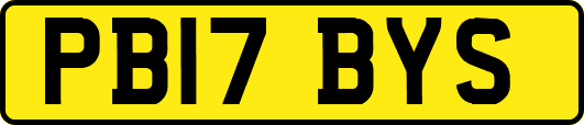 PB17BYS