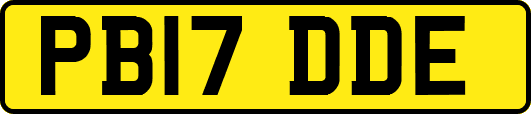 PB17DDE