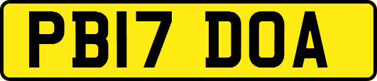 PB17DOA