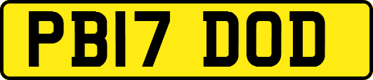 PB17DOD