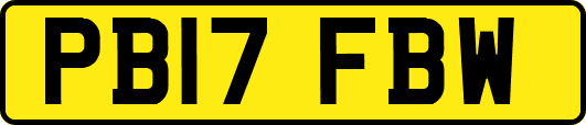 PB17FBW