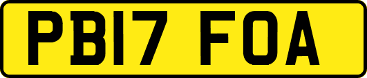 PB17FOA