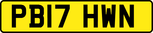 PB17HWN