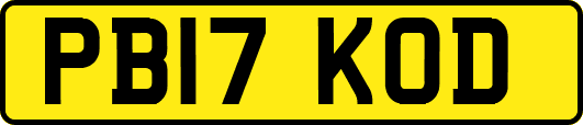 PB17KOD