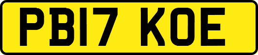 PB17KOE