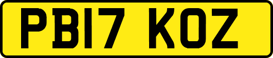 PB17KOZ