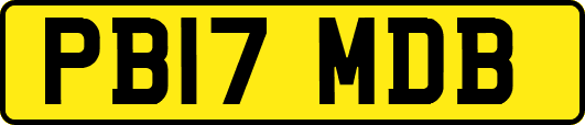 PB17MDB