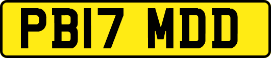 PB17MDD